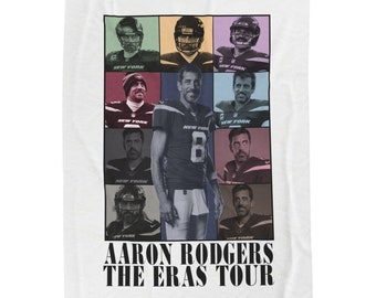 Aaron Rodgers The Eras Tour Velveteen Plush Blanket