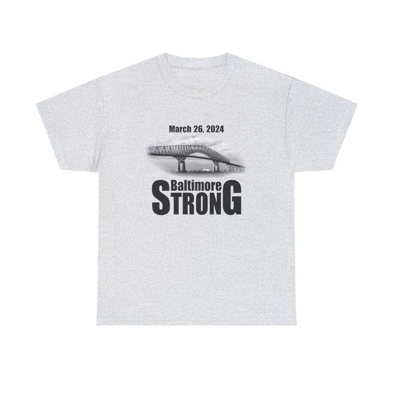 Francis Scott Key bridge strong Baltimore Bridge strong shirt image 9