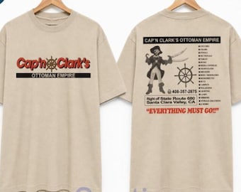Camiseta del Imperio Otomano del Capitán Clark (dos caras)