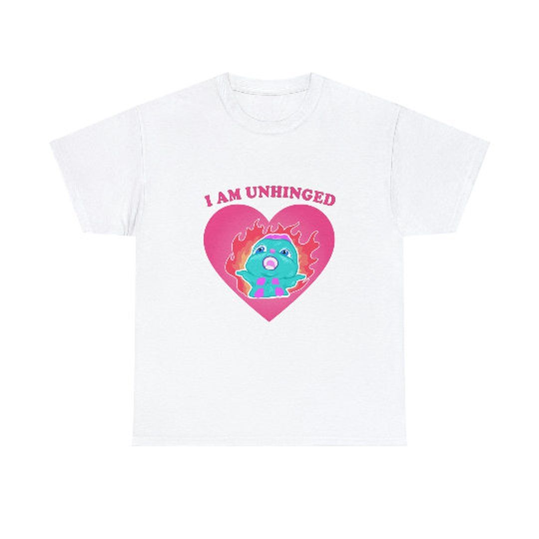 I AM UNHINGED Bibble Meme Shirt - Etsy