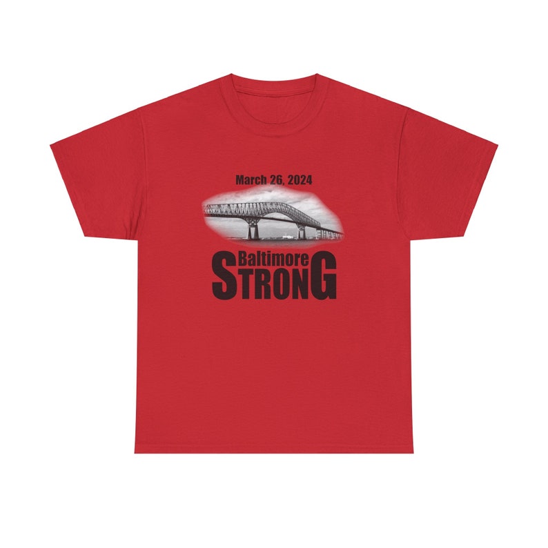 Francis Scott Key bridge strong Baltimore Bridge strong shirt image 5