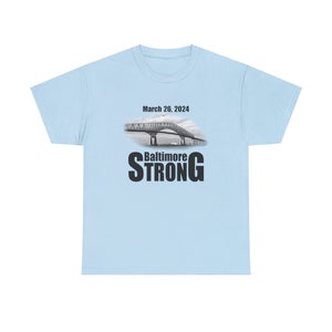 Francis Scott Key bridge strong Baltimore Bridge strong shirt image 2