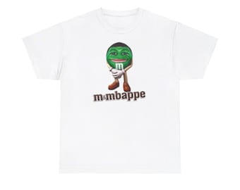 Maglietta M&Mbappe Mbappe divertente meme