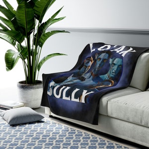 Lo&#39;ak Sully Avatar Velveteen Plush Blanket