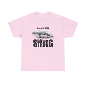 Francis Scott Key bridge strong Baltimore Bridge strong shirt image 3