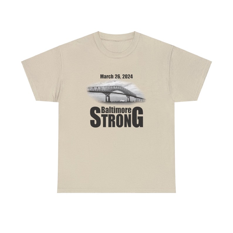 Francis Scott Key bridge strong Baltimore Bridge strong shirt image 6