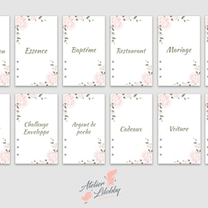 Budget Envelopverdeler (Bloemen) A5, A6 of A7