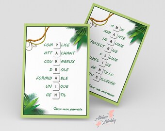 Citation De Marraine Etsy France