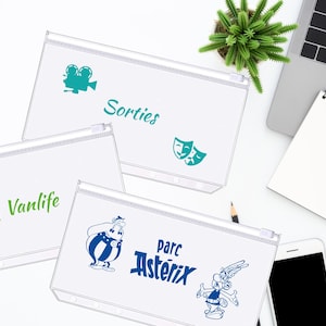 Stickers + Enveloppe Budget A5 (Illustration)