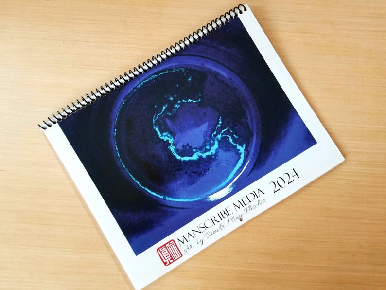 SALE 2024 Mixed Media Art Calendars 12 Piece Print Collections 2