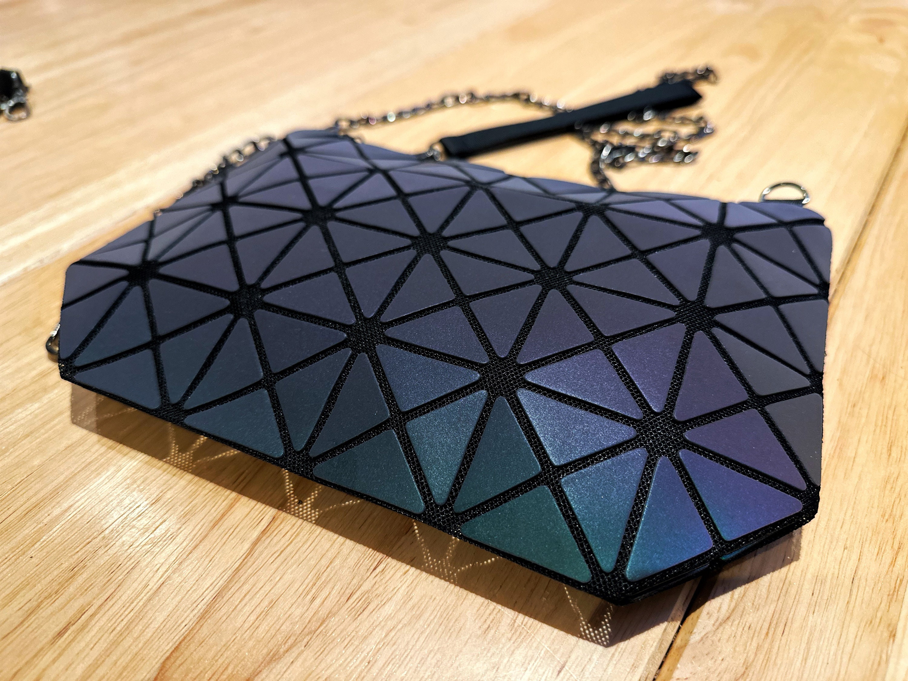 Shoppers Love This Luminous Geometric Purse