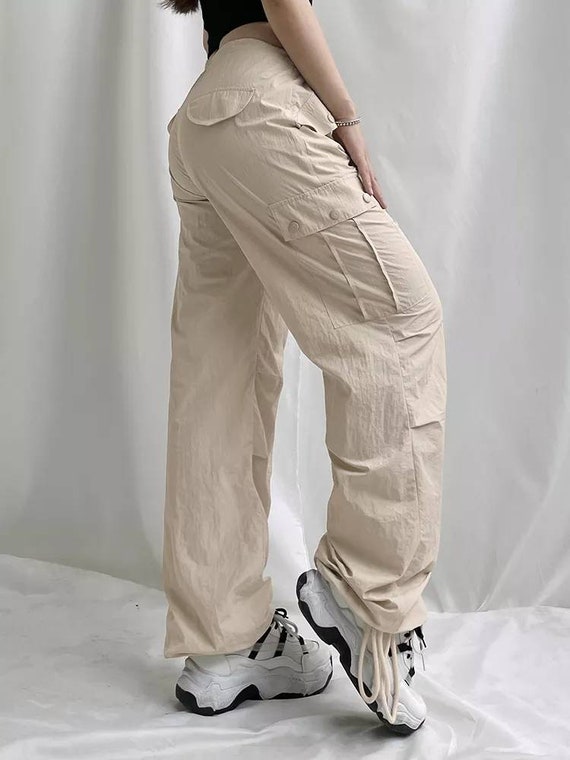 modern parachute pants