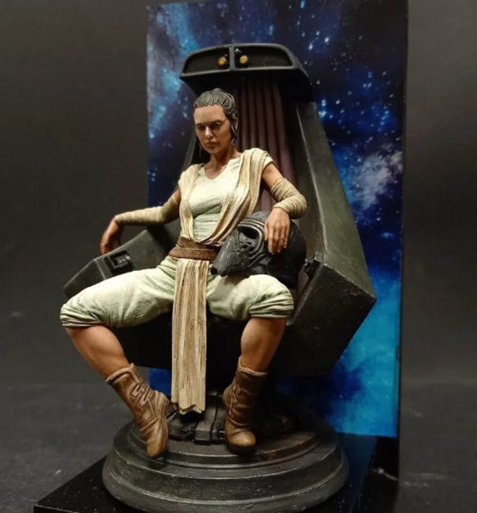 Star Wars Rey Skywalker Nude 3D Figure 3D Erotic Star Wars Etsy