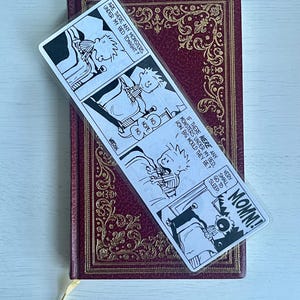 Calvin and Hobbes Comic Strip Bookmarks!