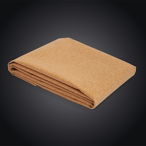 Esterilla de yoga de viaje personalizada de corcho y caucho • 183 x 61 cm • plegable y ligera