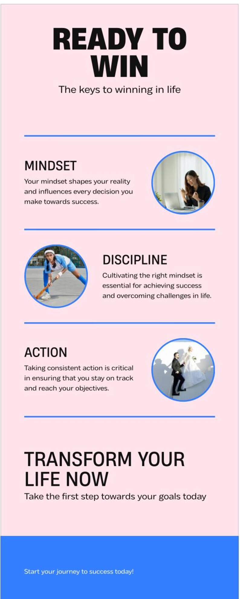 Ready to Win Workbook: Mastering Mindset, Discipline, and Consistent ...