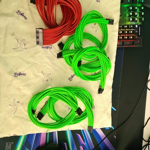 CORSAIR Premium Individually shops Sleeved PSU Cables MDPC-X