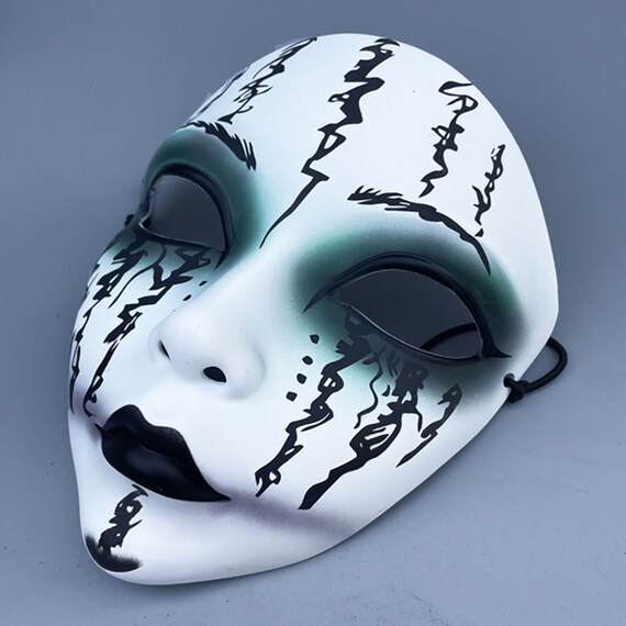 Half Face Mask Designs Blue