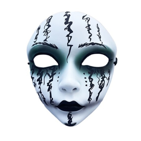 Half Face Mask Designs Blue