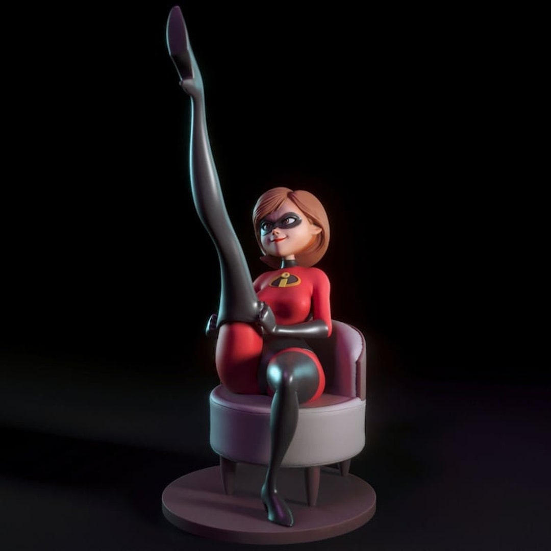 Elastigirl Sexy 3D Figure Mrs. Incredible Adult Figure NSFW - Etsy