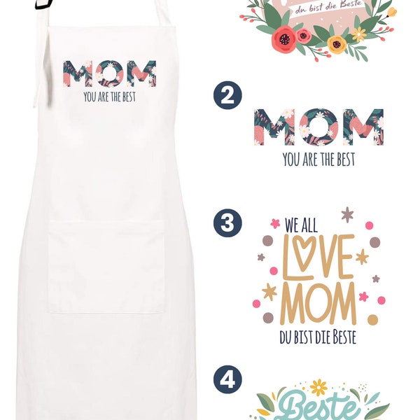 Mothers Day Apron Etsy