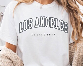 Comfort Colors Los Angeles California Shirt, Bella Unisex Tee