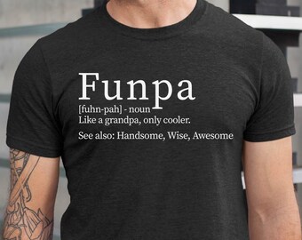 Funpa Definition Shirt: Grandpa Gift