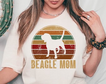 Beagle Mom T-shirt, Mothers Day Gift, Beagle Mom Shirt For Dog Mom, Beagle Mom Gift For Women, Beagle Tshirt, Beagle Lover Tee, Dog Mama Tee