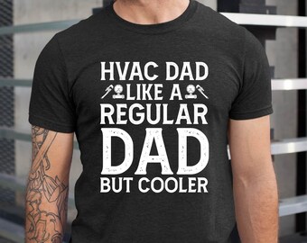 Husband HVAC Tech Shirt, HVAC Technician Gift for Him, Hvac Tech Father's Day Tee, Technician Dad Christmas Men's Gifts for Dad