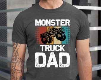 Monster Truck Dad Shirt, Fathers Day Shirt, Gift for Father’s Day, The Best Dad Shirt, Monster Jam Trucks, For the Dad Who Loves Big Wheels