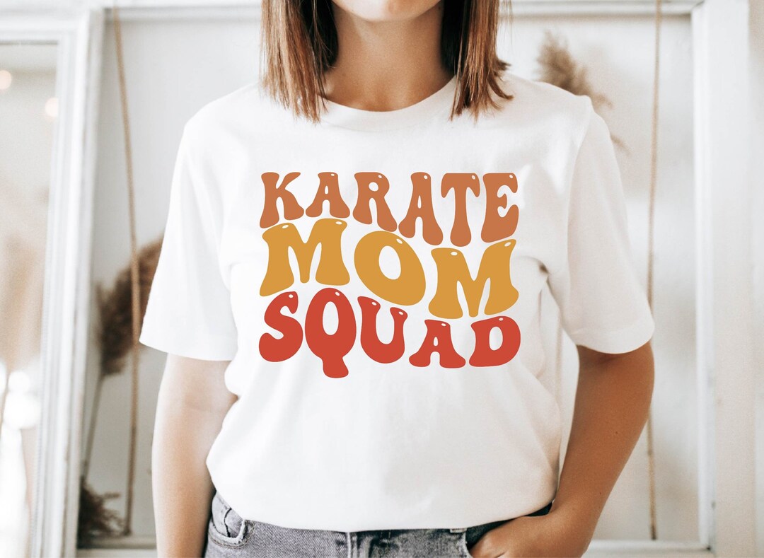 Karate Mom Tshirt, Shirt for Karate Mom, Karate Mom Mama Gift, Gift for