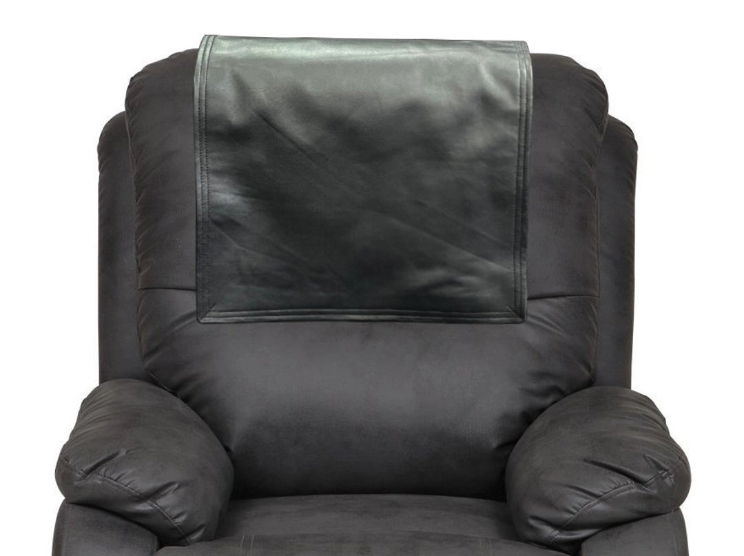 Genuine Leather Recliner Chair Headrest Cover Furniture Etsy