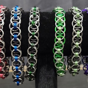 Chainmail Helm Weave Bracelet