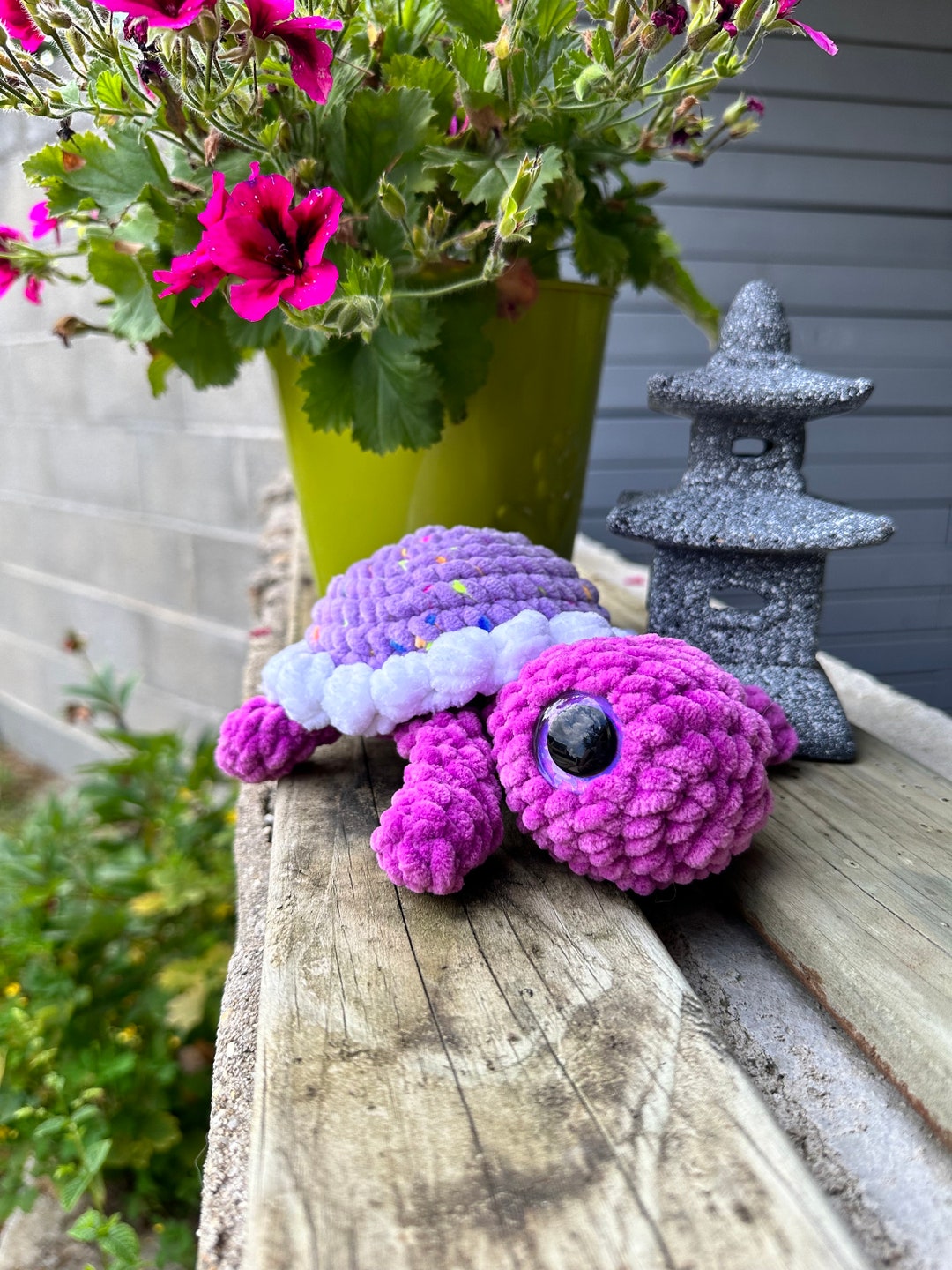 Sea Turtle Cake Berries Crochet Sea Turtle Cake Berries - Etsy