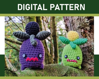 Amigurumi Pattern, Crochet Pattern, Digital Download, Monster Crochet Pattern