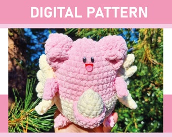 Amigurumi Pattern, Crochet Pattern, Digital Download, Monster Crochet Pattern