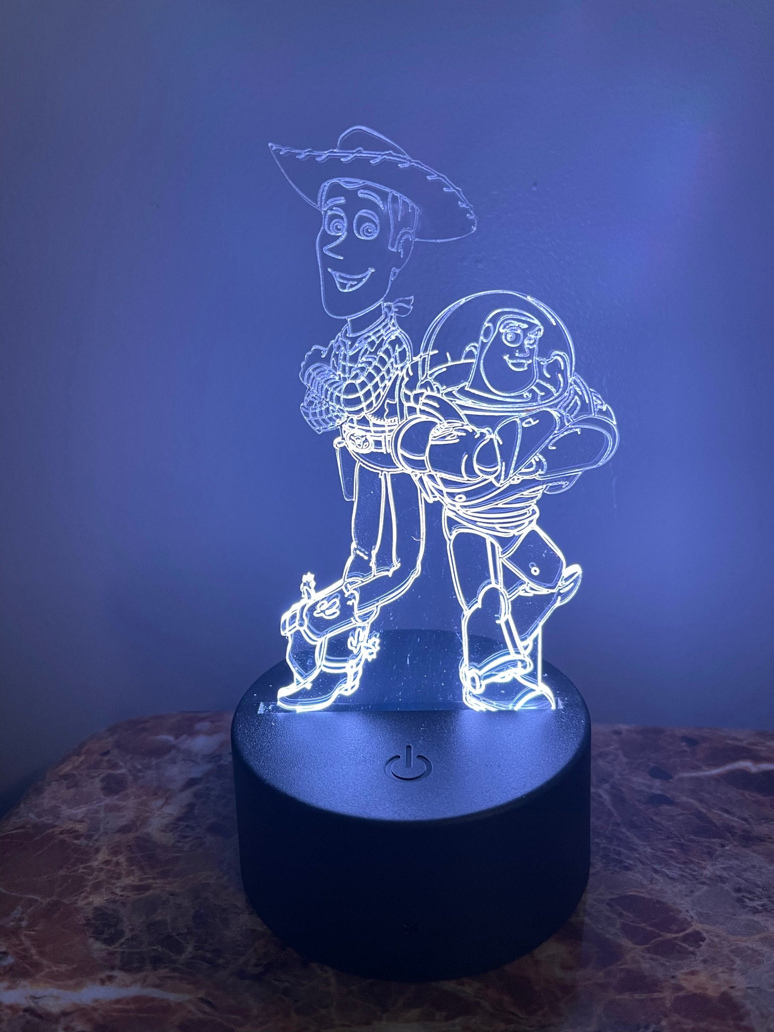 Buzz Lightyear Figurine Lamp