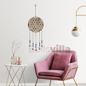 Bellsvilla Árvore da Paz para decoração de casa e jardim para decoração de Natal Pendurados decorativos de parede lindos para sala de estar/decoração externa