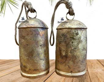 Aazon.co: Carfar Shabby Chic Set Of 3 Country Rustic Style Bells