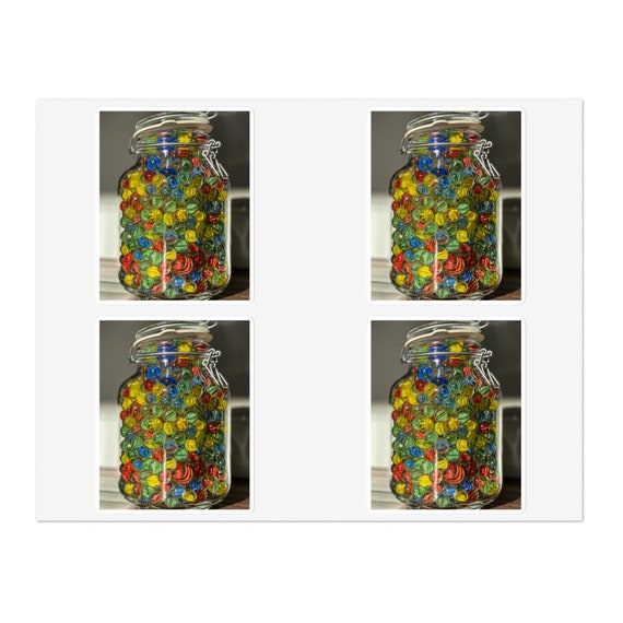 Marbles found. Sticker Sheet Bundle, 5pcs