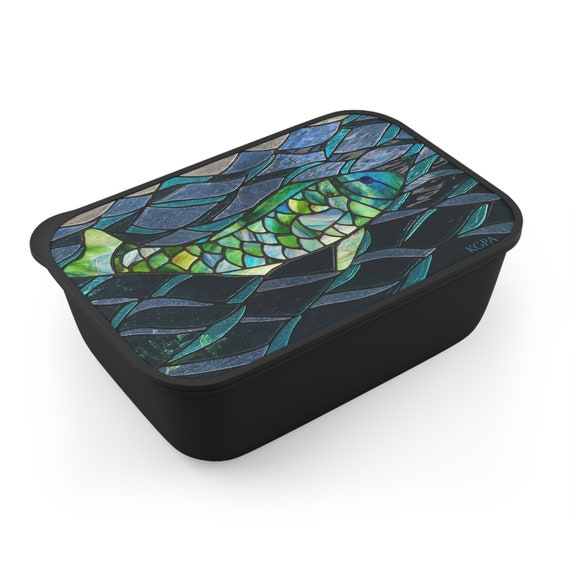 Lunch Box, Bento Box with Band and Utensils