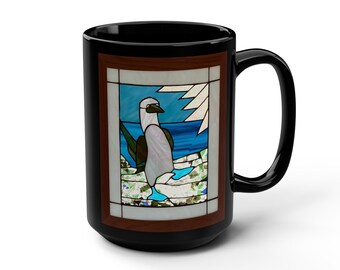 Blue Footed Booby Mug | 15oz Ceramic Coffee Cup