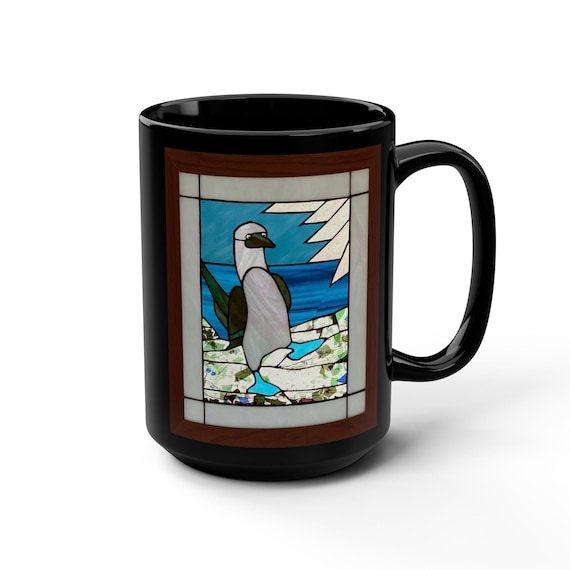 Blue Footed Booby Mug | 15oz Ceramic Coffee Cup
