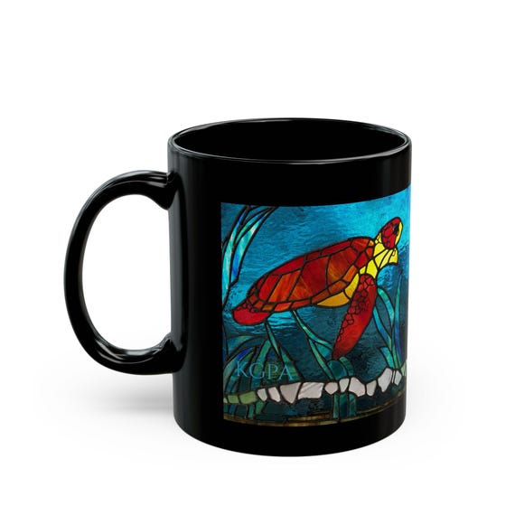 11oz Black Mug