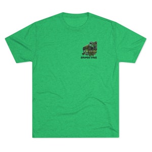 Grumpy frog Tri-Blend Crew Tee