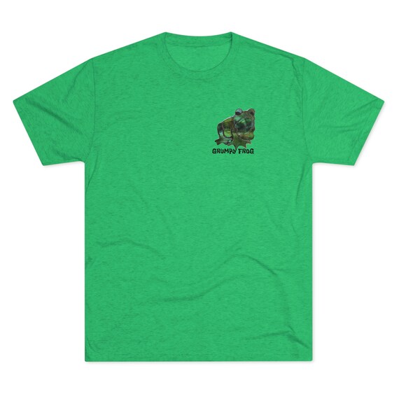 Grumpy frog Tri-Blend Crew Tee