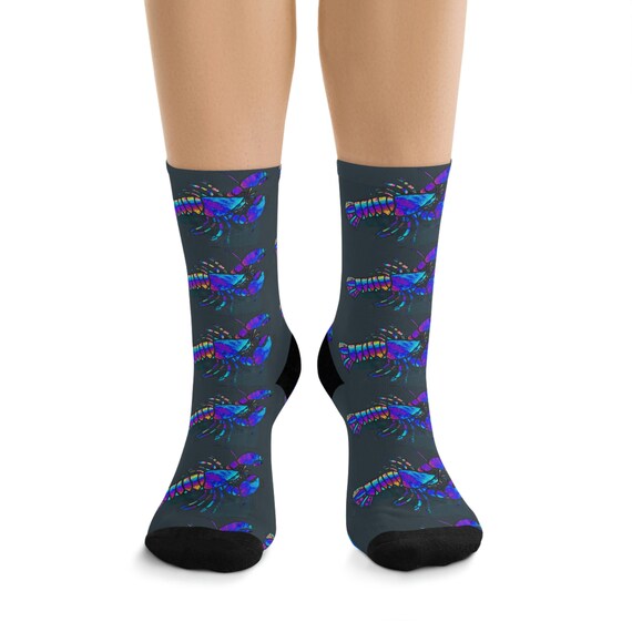 Socks, Blue Lobster Socks