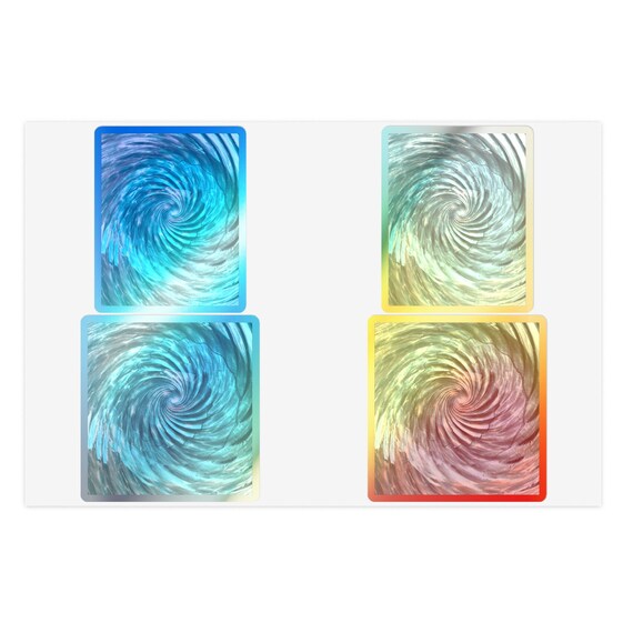 Swirl Art Sticker Sheets