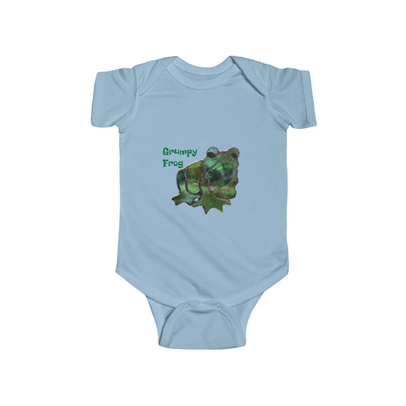 Grumpy Frog Infant Fine Jersey Bodysuit