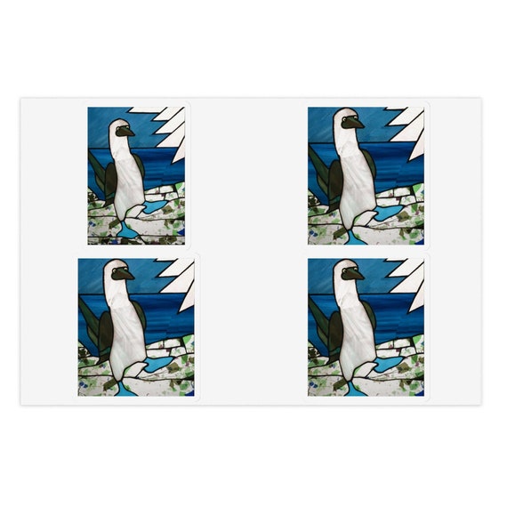 Blue Footed Booby Sticker Sheets